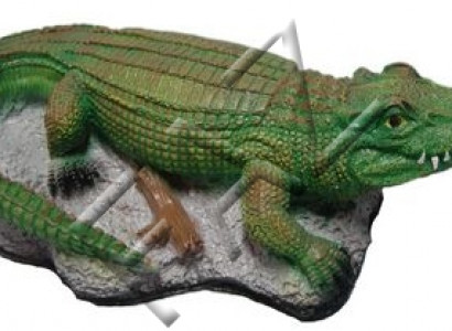 Crocodile Design Figure Statue Sculpture Figures Sculptures Garden Decoration New